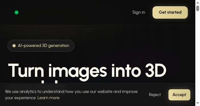 Screenshot of 01c.ai