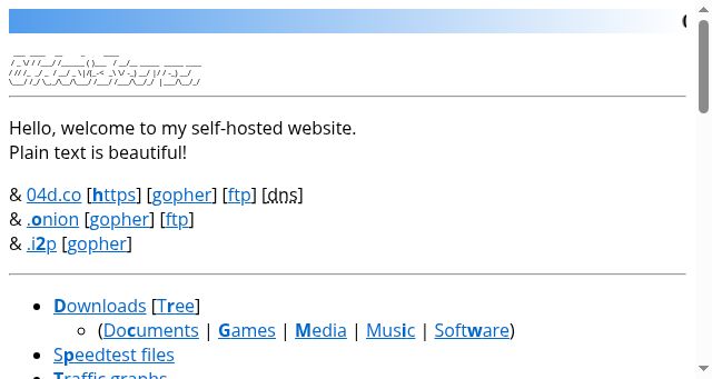 Screenshot of 04d.co