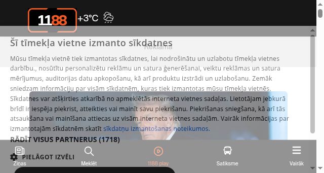 Screenshot of 1188.lv