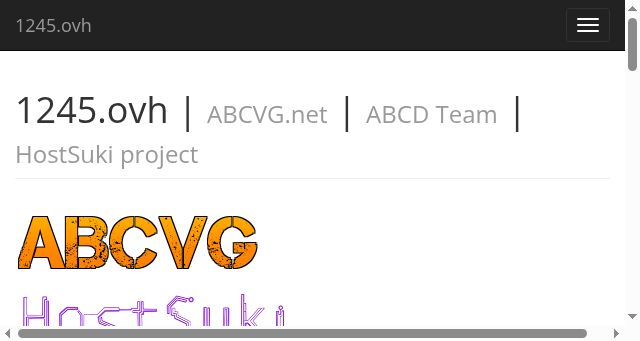 Screenshot of 1245.ovh