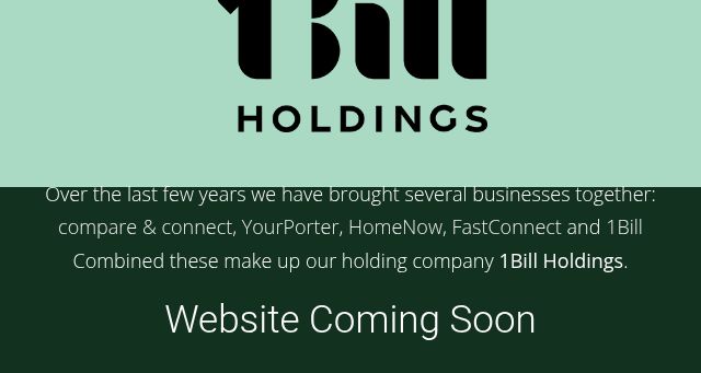 Screenshot of 1billholdings.com