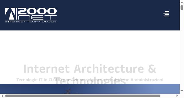 Screenshot of 2000net.it