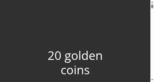 Screenshot of 20goldencoins.com