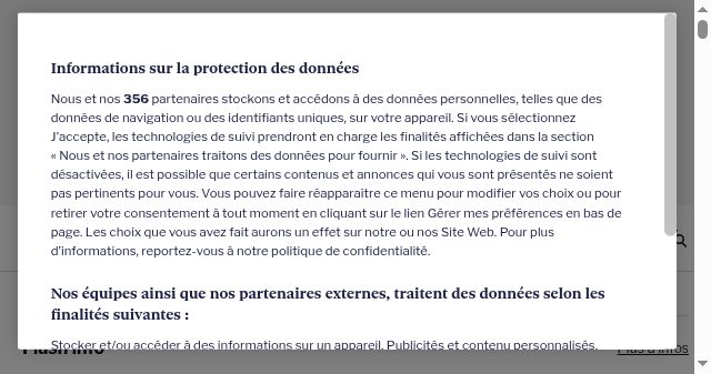 Screenshot of 24heures.ch