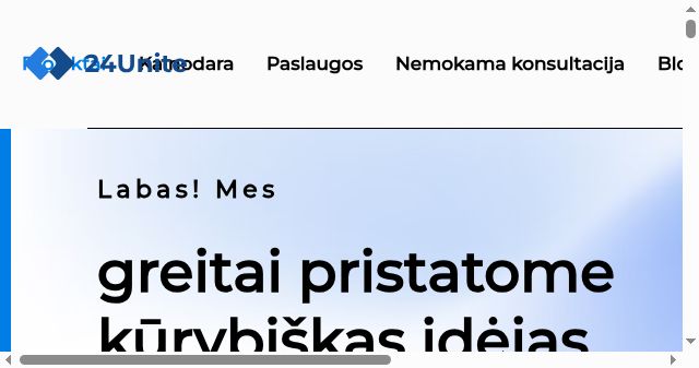 Screenshot of 24unite.com