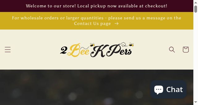 Screenshot of 2beekpers.com