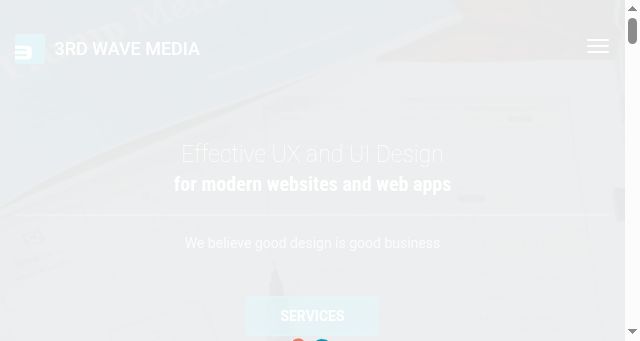 Screenshot of 3rdwavemedia.com
