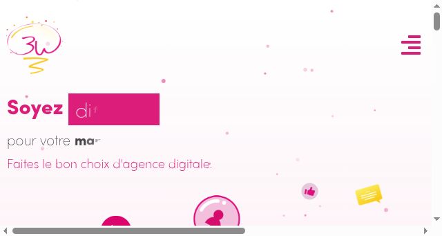 Screenshot of 3w.agency