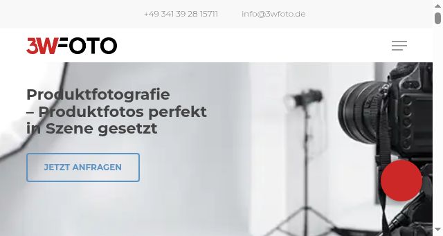Screenshot of 3wfoto.de