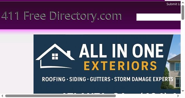 Screenshot of 411freedirectory.com
