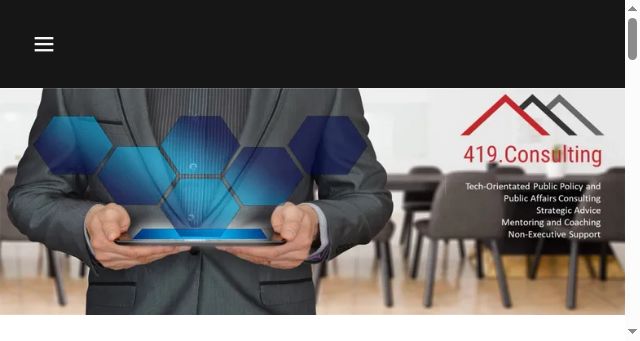 Screenshot of 419.consulting