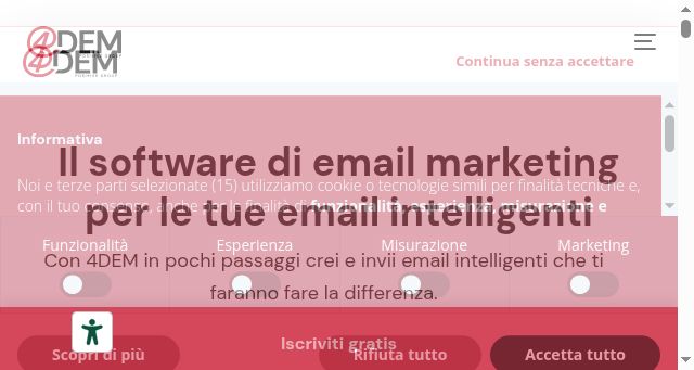 Screenshot of 4dem.it