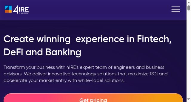 Screenshot of 4irelabs.com