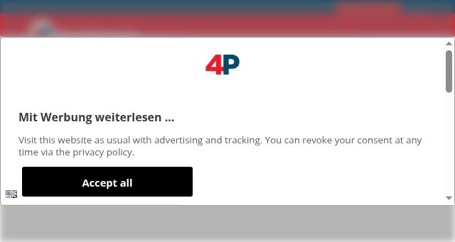 Screenshot of 4p.de