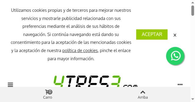 Screenshot of 4tres3.com