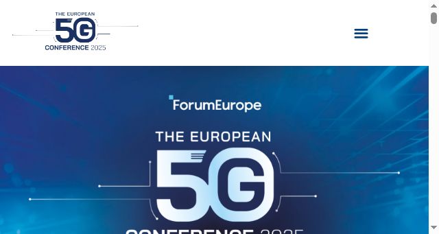 Screenshot of 5gconference.eu