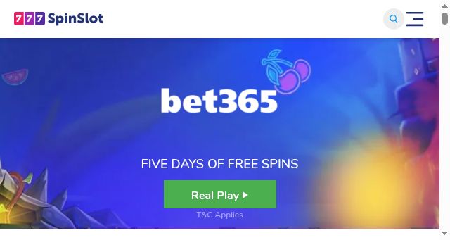 Screenshot of 777spinslots.com
