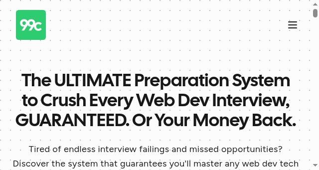 Screenshot of 99cards.dev