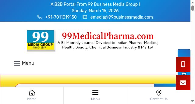 Screenshot of 99medicalpharma.com