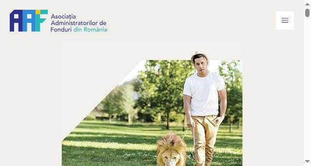 Screenshot of aaf.ro