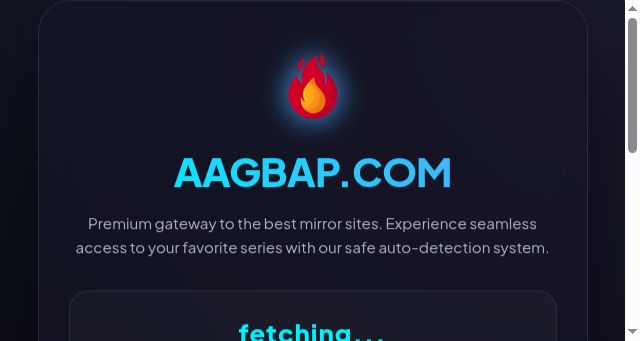 Screenshot of aagbap.com