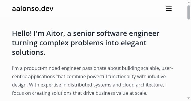 Screenshot of aalonso.dev