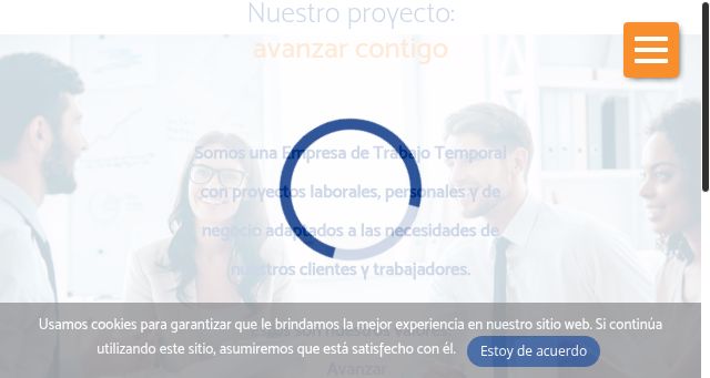 Screenshot of abantiempleoett.es
