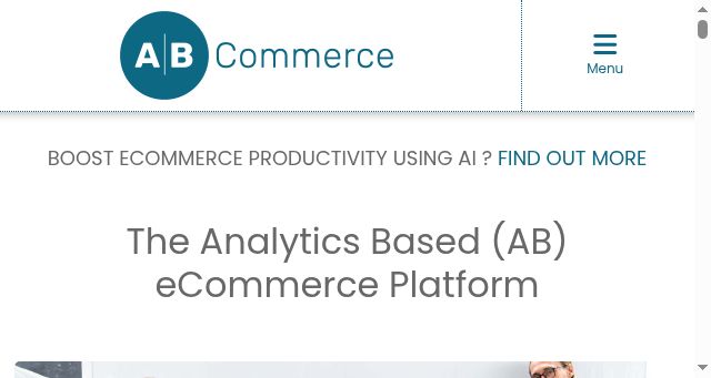 Screenshot of abcommerce.com