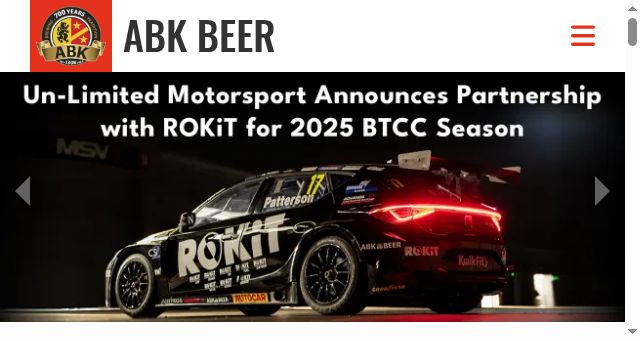 Screenshot of abkbeer.com