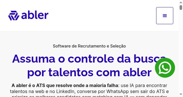 Screenshot of abler.com.br