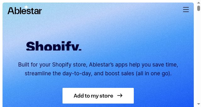 Screenshot of ablestar.com