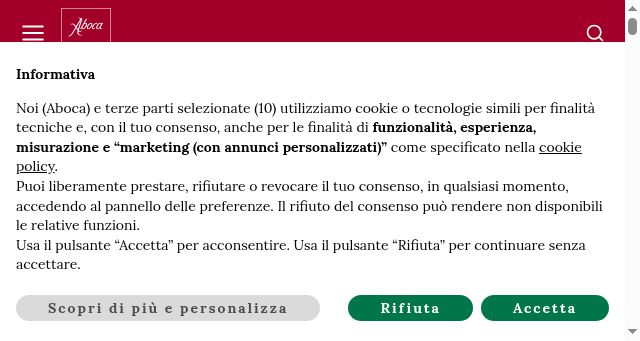 Screenshot of abocamuseum.it