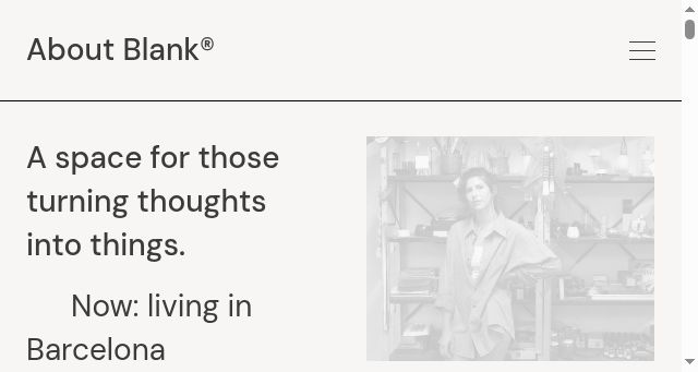 Screenshot of aboutblank.blog