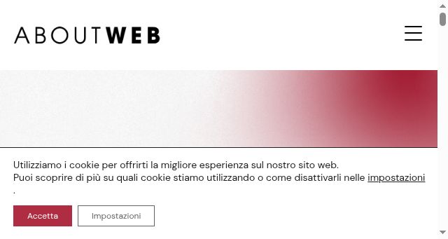 Screenshot of aboutweb.it