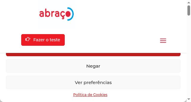 Screenshot of abraco.pt