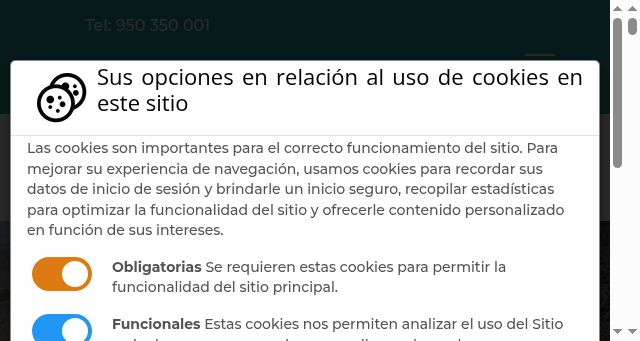 Screenshot of abrucena.es