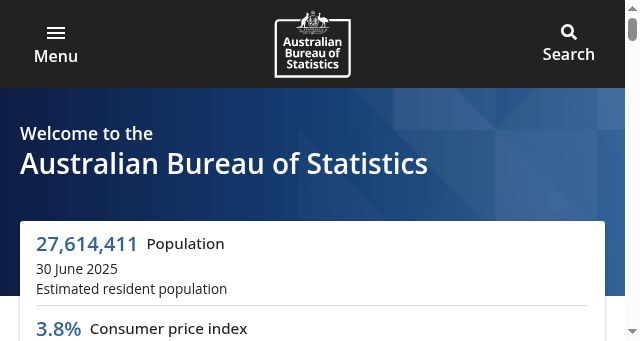 Screenshot of abs.gov.au