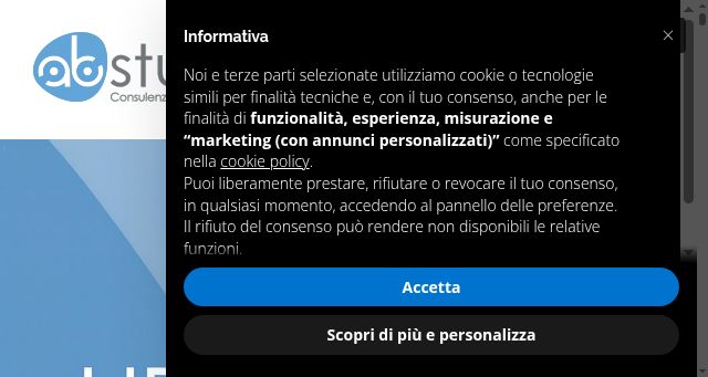 Screenshot of abstudio.it