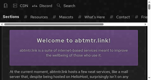 Screenshot of abtmtr.link