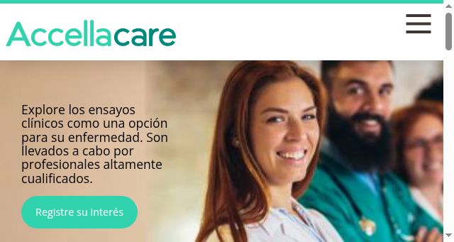 Screenshot of accellacare.es