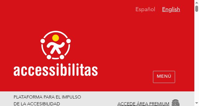 Screenshot of accessibilitas.es