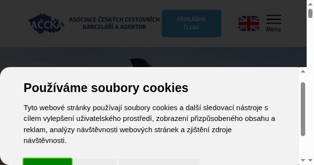 Screenshot of accka.cz