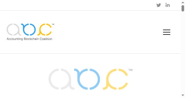 Screenshot of accountingblockchain.net