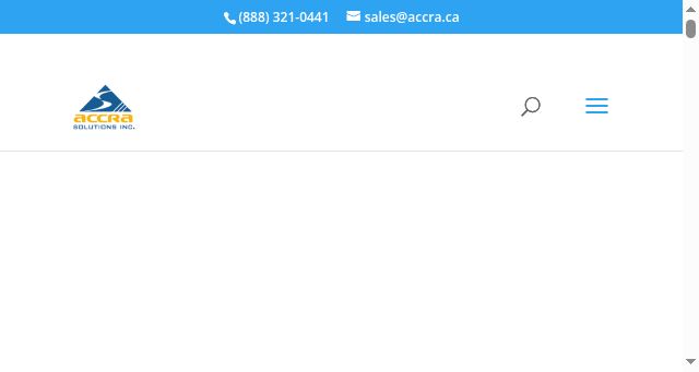 Screenshot of accra.ca