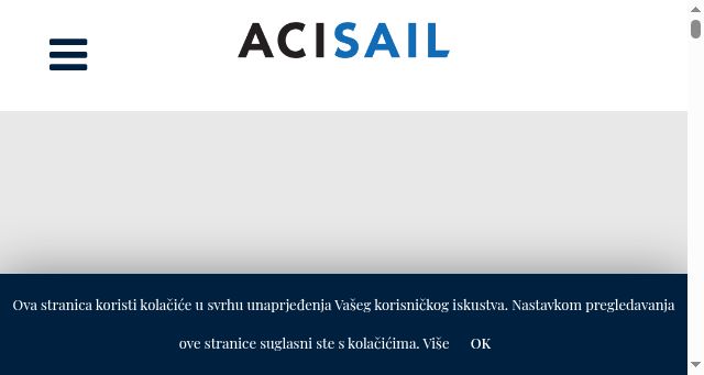 Screenshot of aci-sail.com