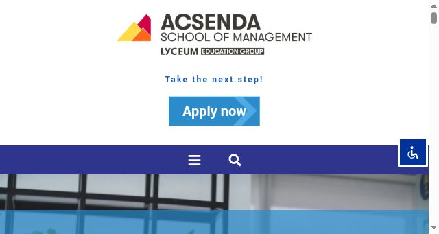 Screenshot of acsenda.com