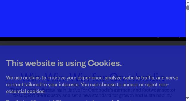 Screenshot of actforcambodia.com