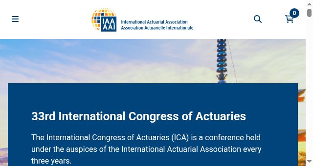 Screenshot of actuaries.org