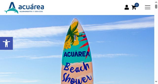 Screenshot of acuarea.com