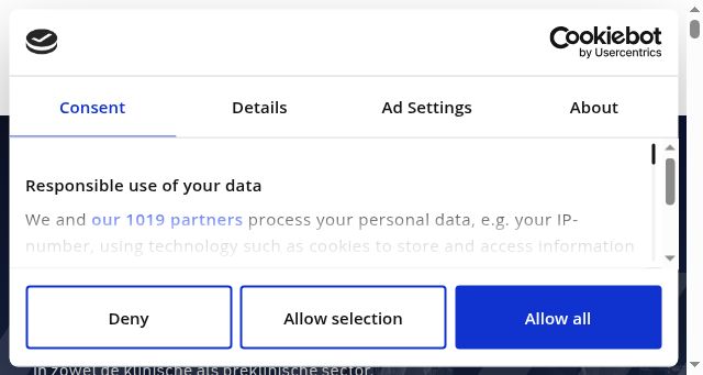Screenshot of acutezorgcongres.nl